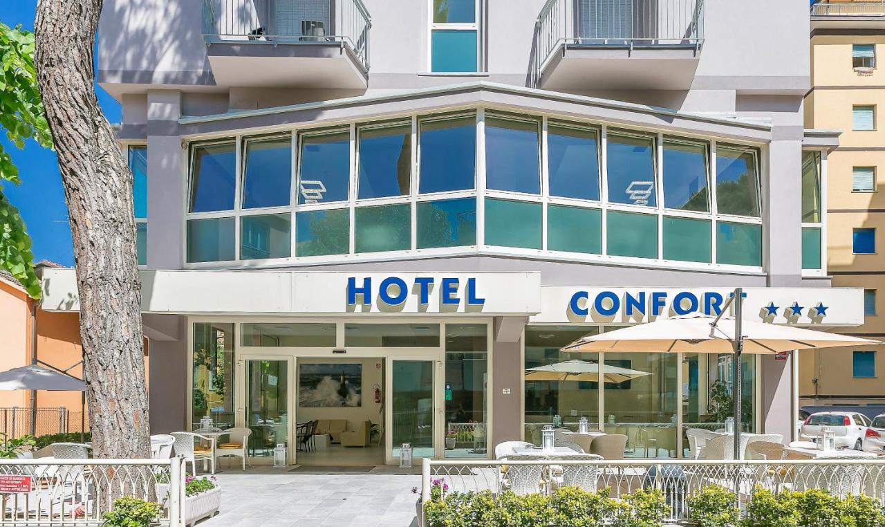 Hotel Confort Rimini Exterior foto